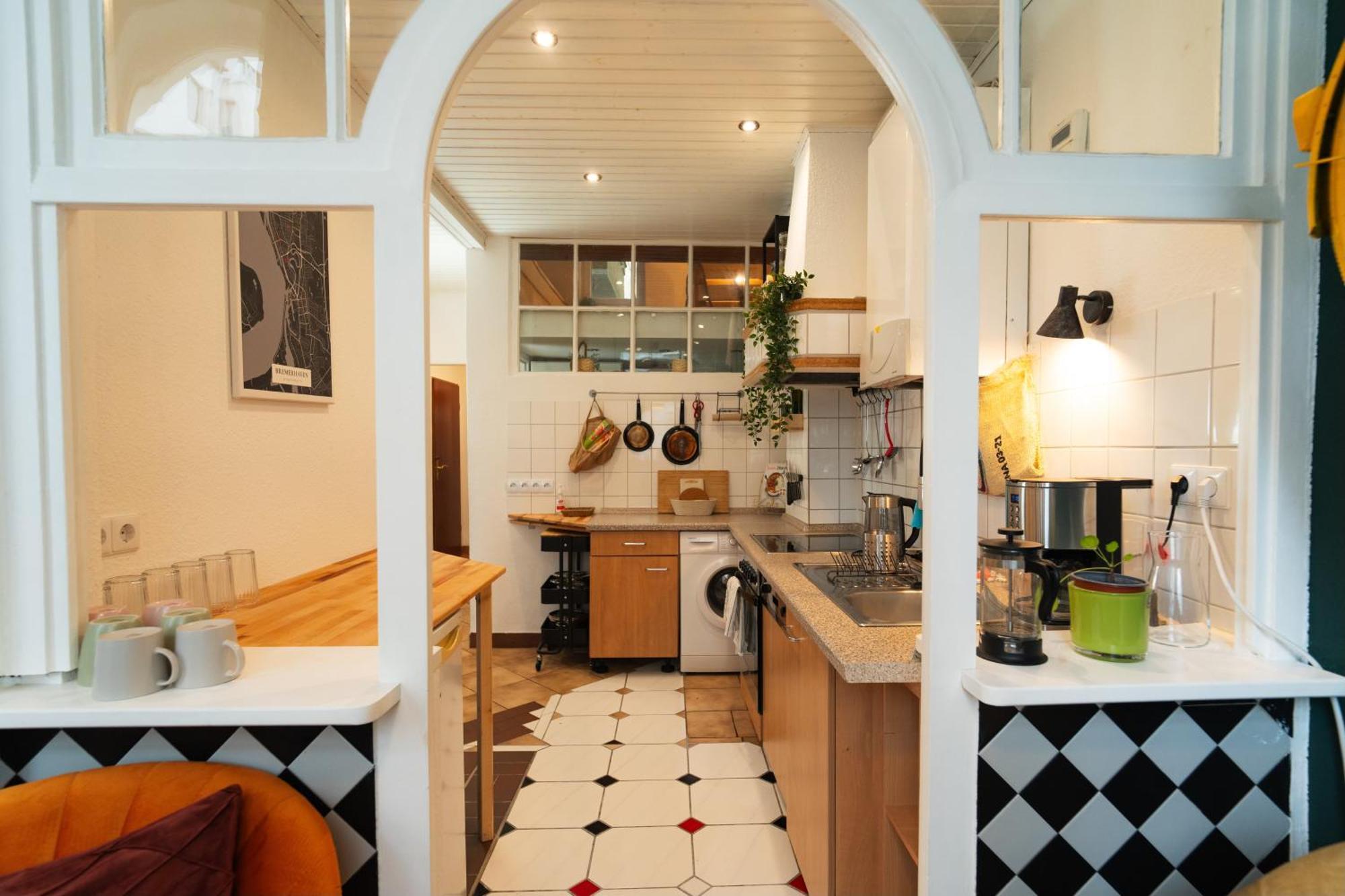 Adventure Apartment - Hochebene, Terrasse & Top Lage Bremerhaven Esterno foto